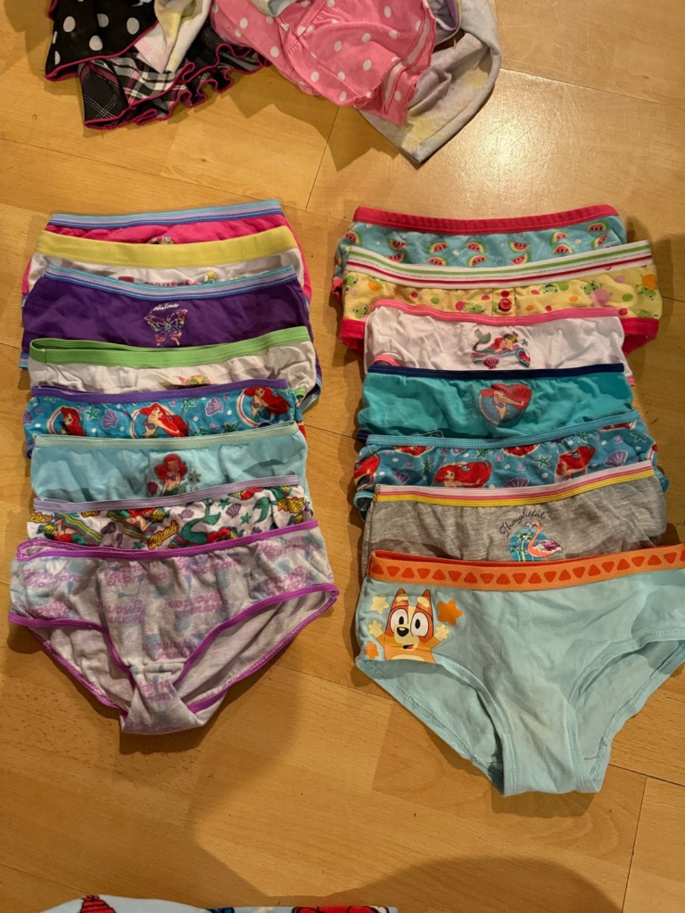 Girls assorted briefs - underwear